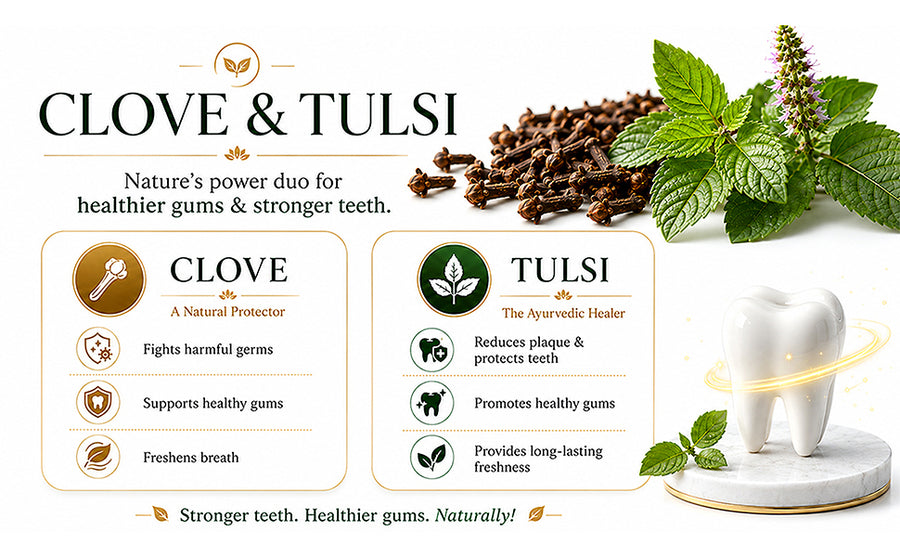 Biotique Complete Care Clove & Tulsi Toothpaste 140g image 3