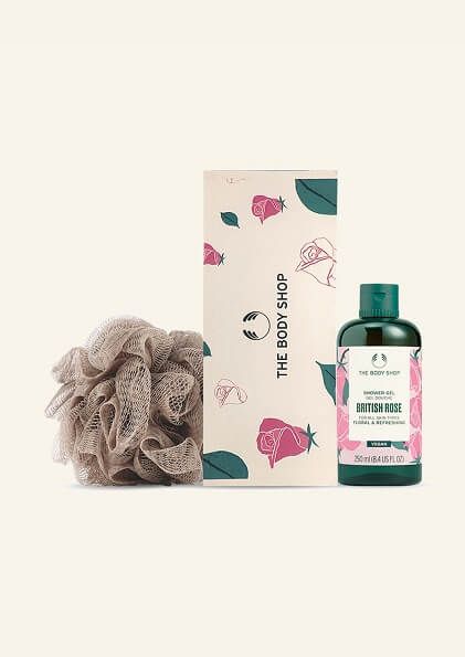 The Body Shop Blooming British Rose Shower Gel Gift