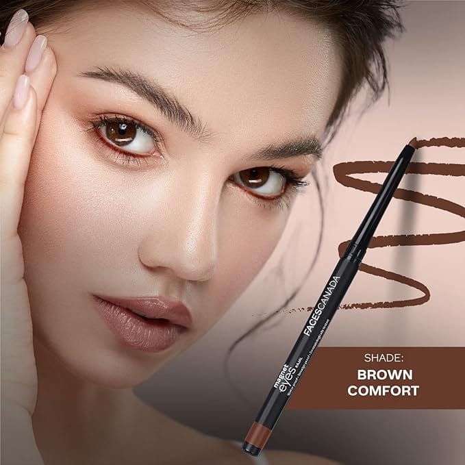 Faces - Magneteyes Color Kajal Pencil 12HR Waterproof Almond Oil