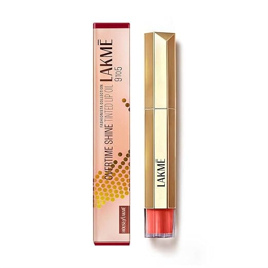 Lakme - 9 To 5 Overtime Shine Tinted Lip Oil