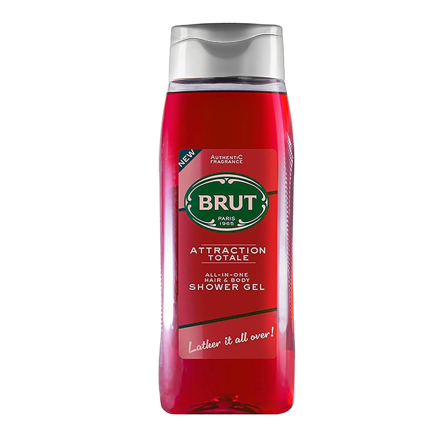 Brut - Attraction Totale All In One Hair & Body Shower Gel (500ML) - BEAUTY BRATS
