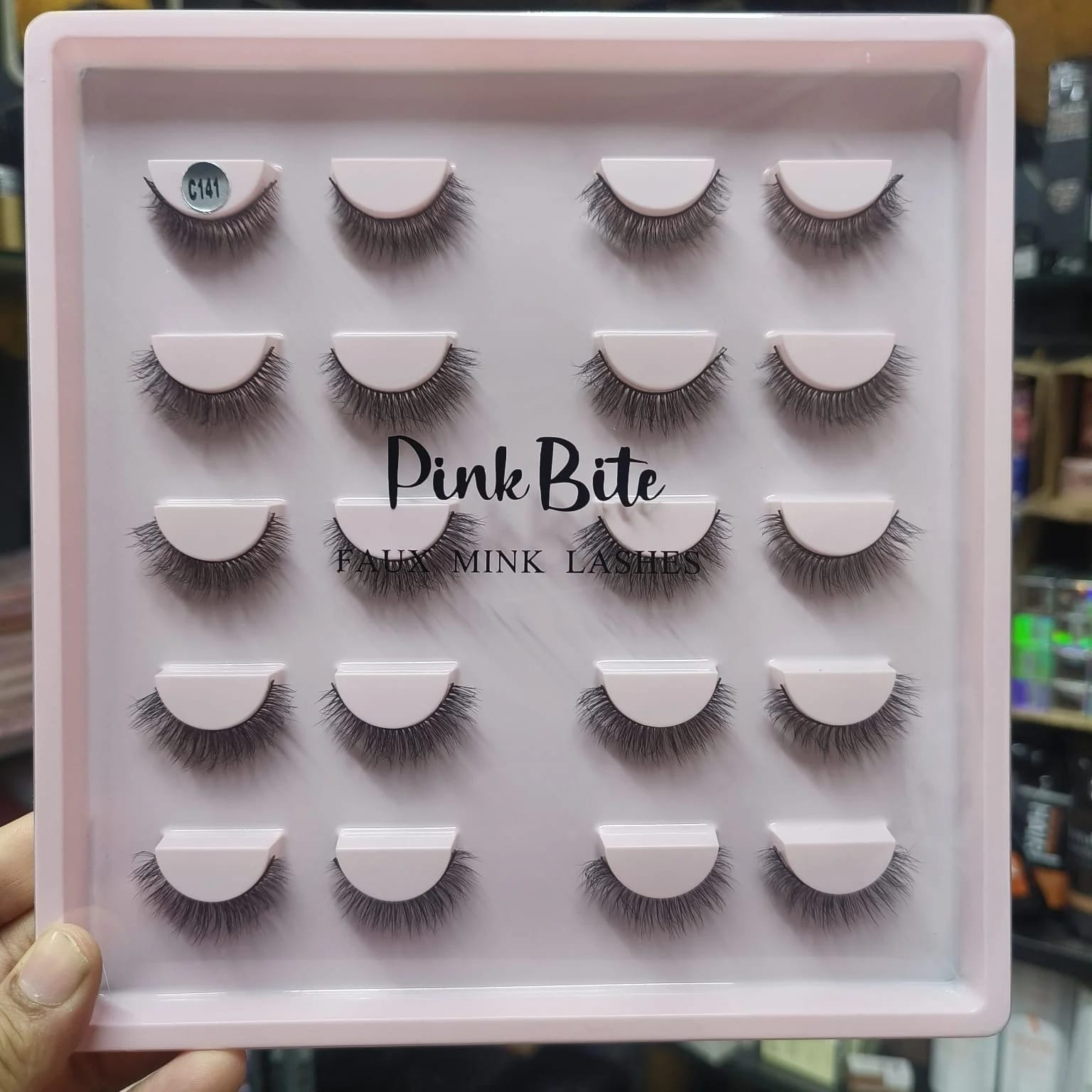Pink Bite - Faux Mink Lashes