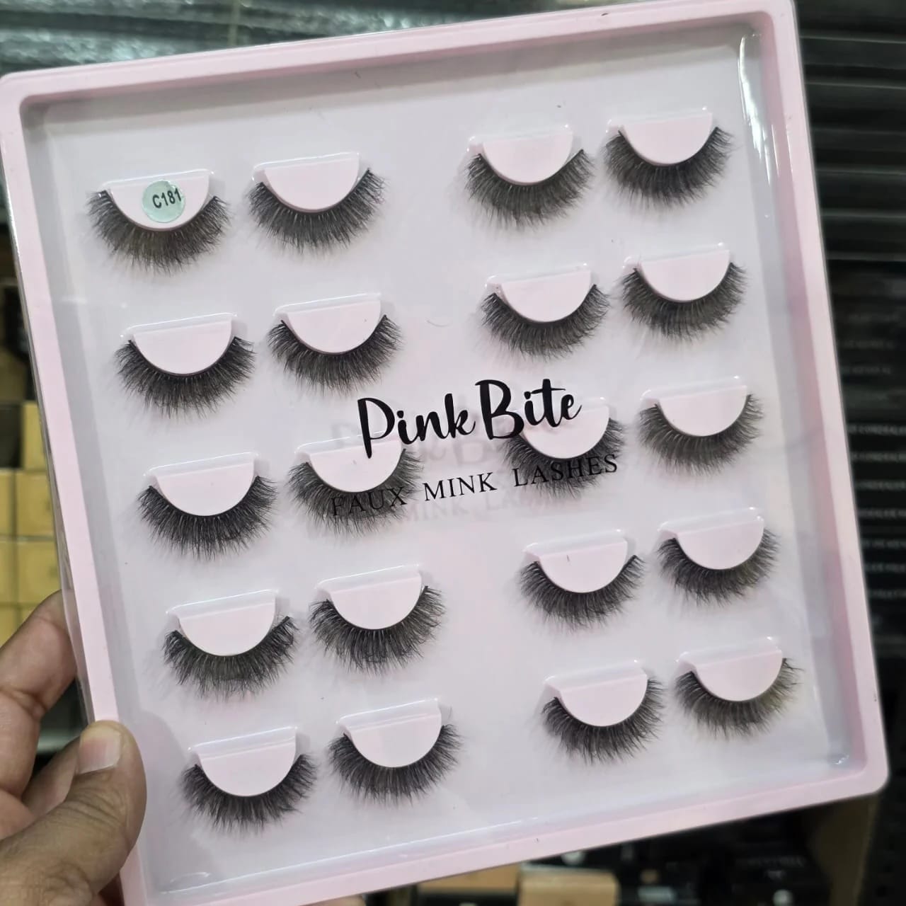 Pink Bite - Faux Mink Lashes