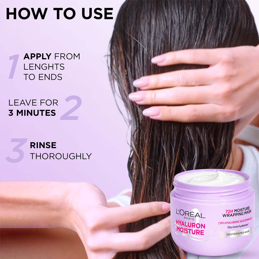 L'Oreal Paris Hyaluron Moisture Hair Mask (200g)
