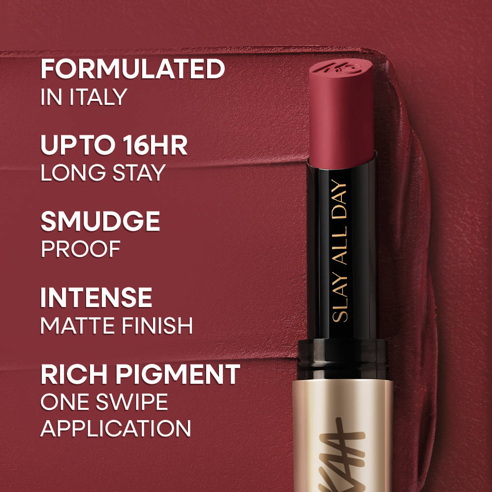 Nykaa Cosmetics Matte to Last Bestseller Long Lasting Lipstick & Lip Liner Combo - Boho
