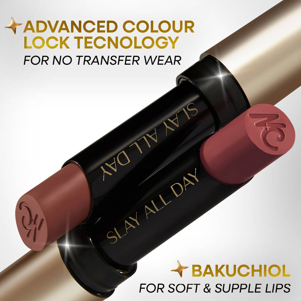 Nykaa Cosmetics Matte to Last Bestseller Long Lasting Lipstick & Lip Liner Combo - Boho