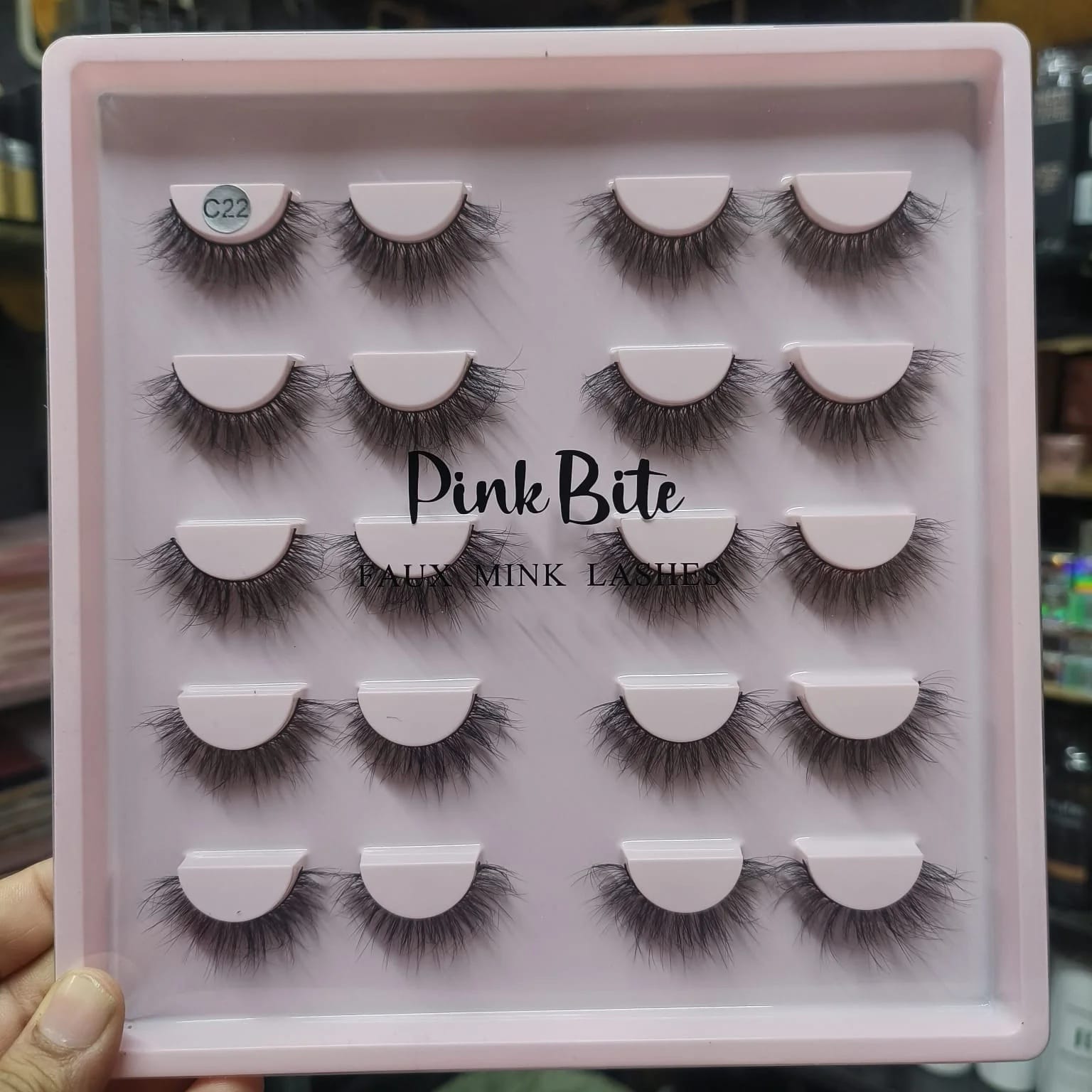 Pink Bite - Faux Mink Lashes