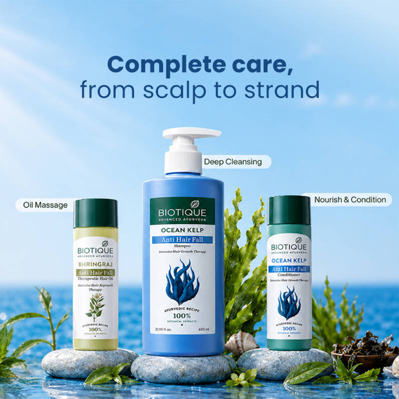 Biotique Ocean Kelp Anti Hair Fall Shampoo