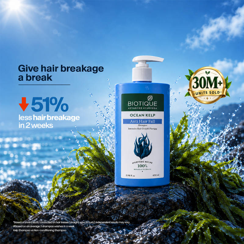 Biotique Ocean Kelp Anti Hair Fall Shampoo
