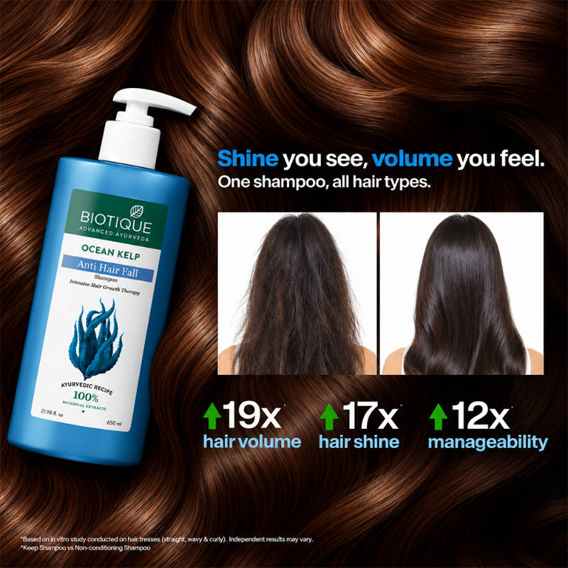 Biotique Ocean Kelp Anti Hair Fall Shampoo
