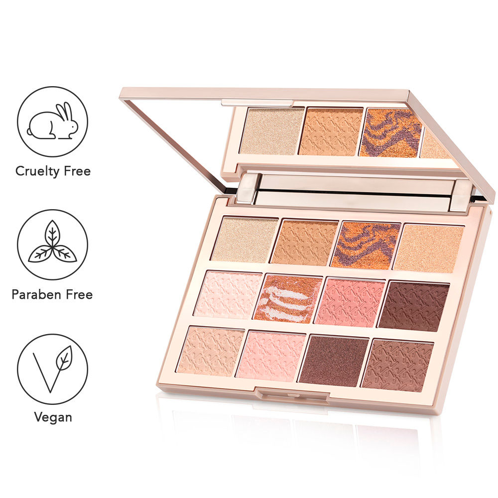 Kay Beauty 12 In 1 Eyeshadow Palette - Timeless Dawn (15g)
