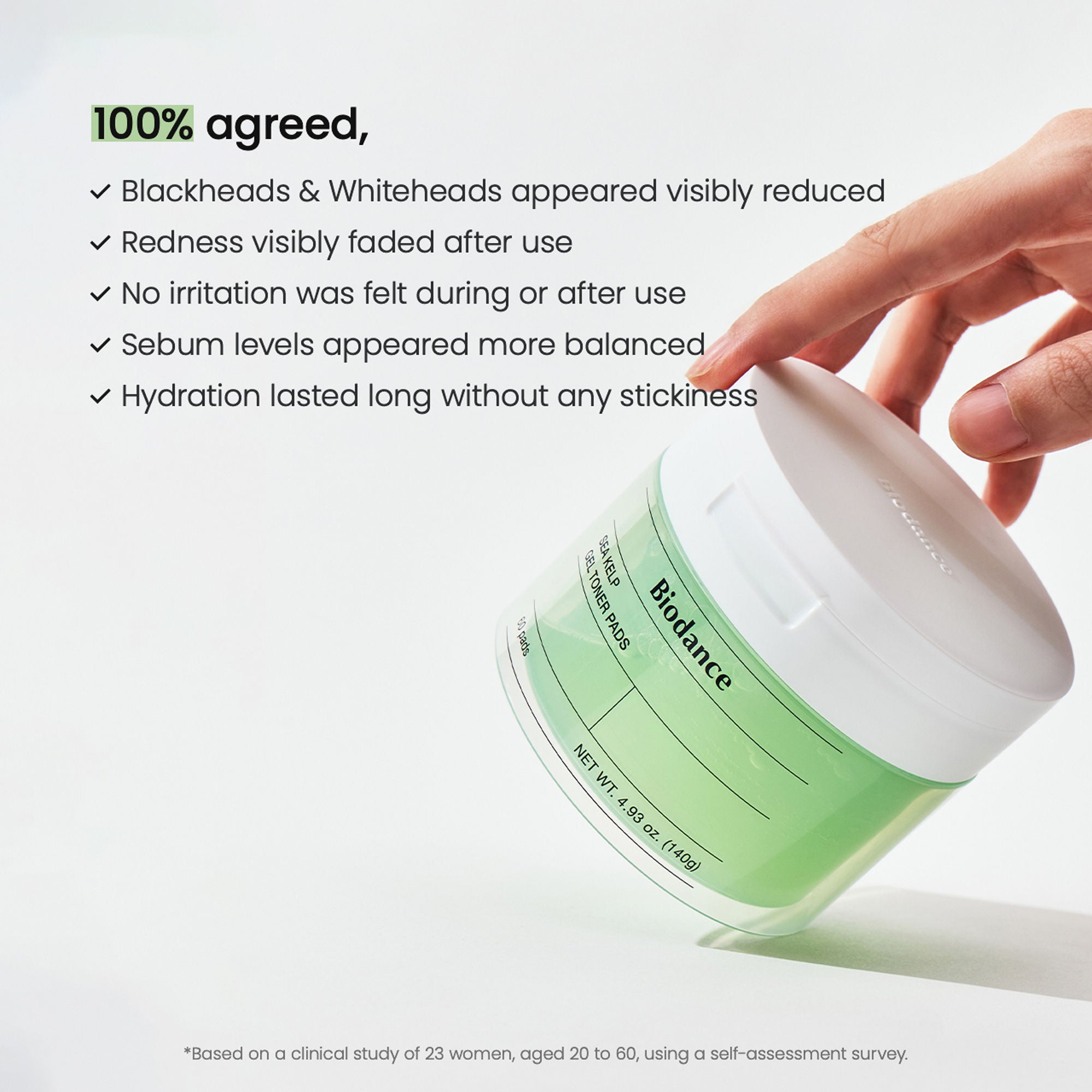Biodance Sea Kelp Gel Toner Pads (60pcs)