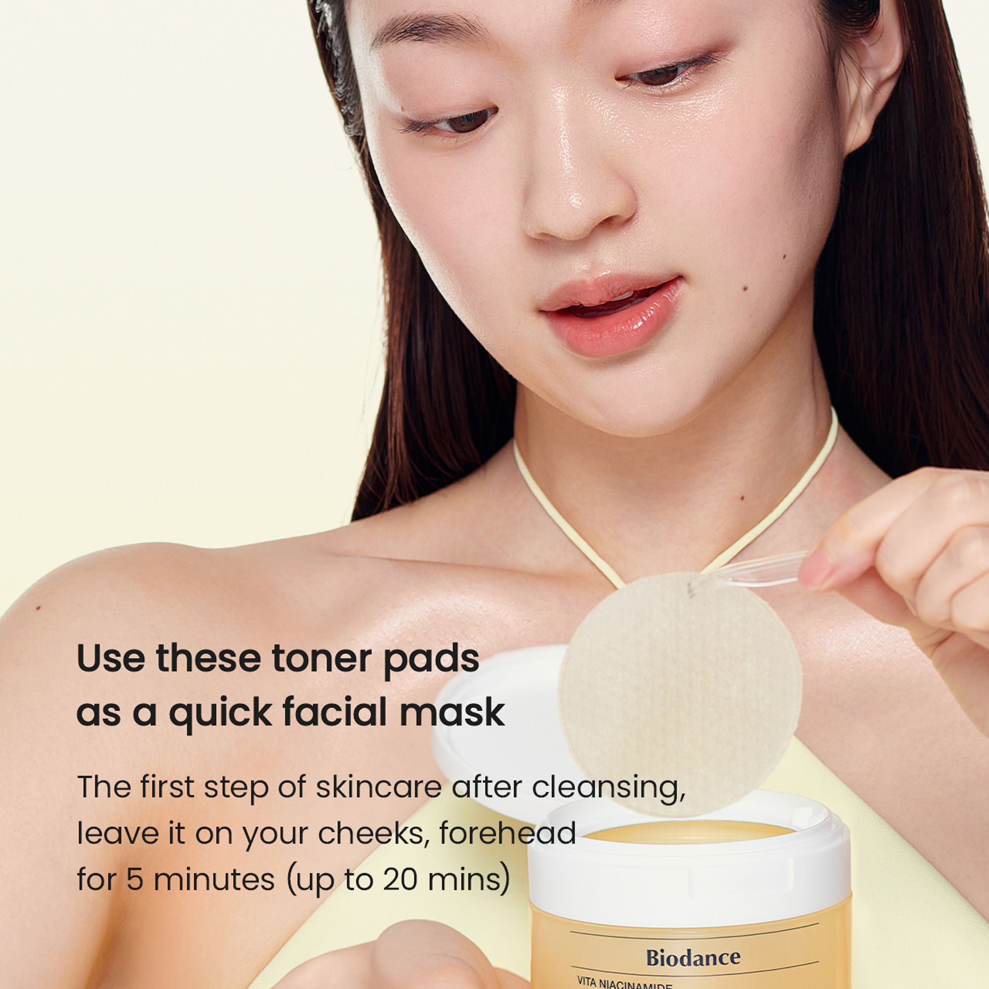 Biodance Vita Niacinamide Gel Toner Pads (60pcs)