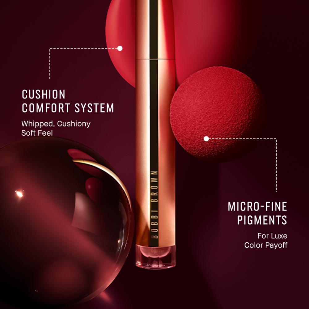 Bobbi Brown Luxe Matte Red Liquid Lipstick - Plum And Done (6ml)