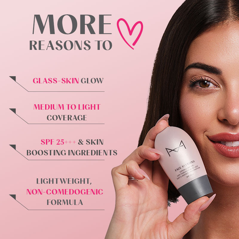House Of Makeup Face Anything Luminous Skin Tint For Glass Skin - M10 Medium Skin Tone (35ml)