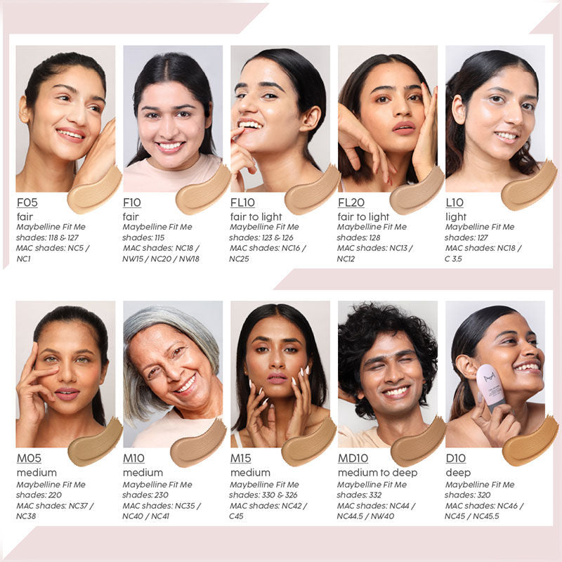 House Of Makeup Face Anything Luminous Skin Tint For Glass Skin - M10 Medium Skin Tone (35ml)