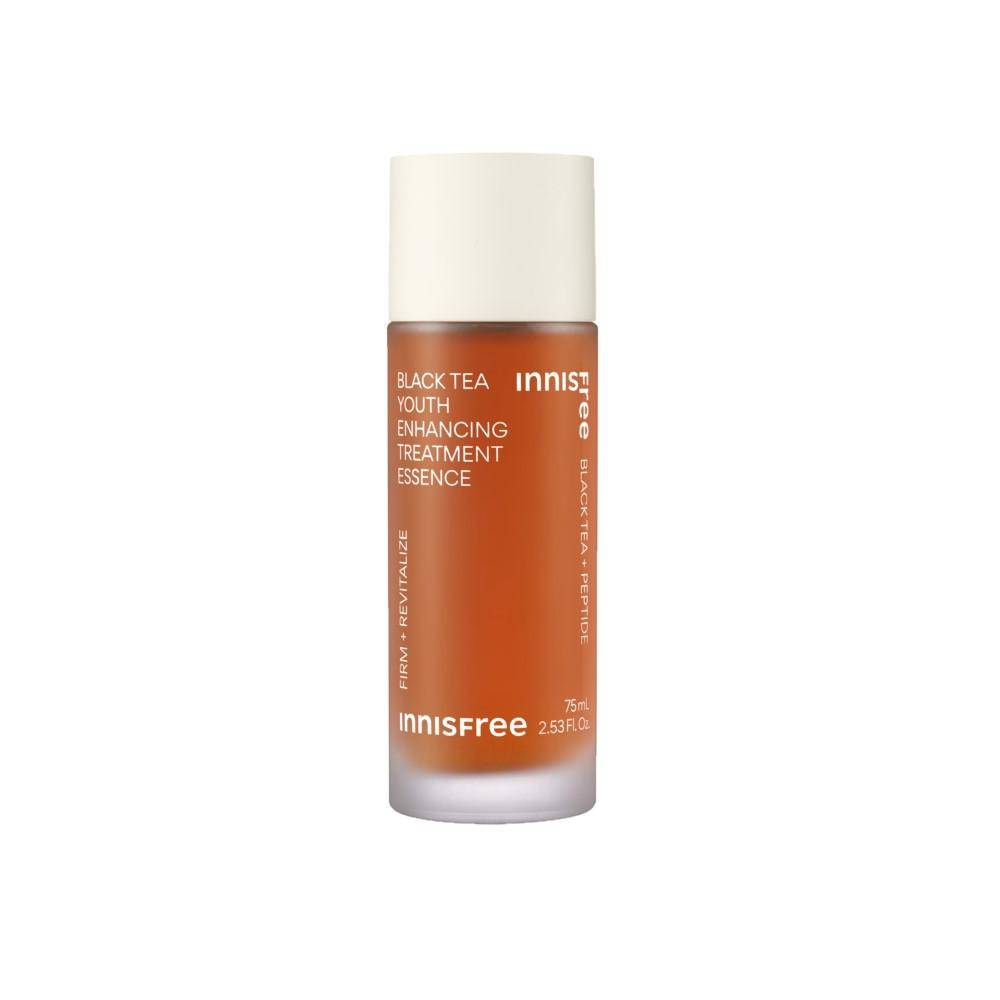 Innisfree Black Tea Youth Enhancing Treatment Essence For Anti-Wrinkle Effect - Evens Out Skin Tone