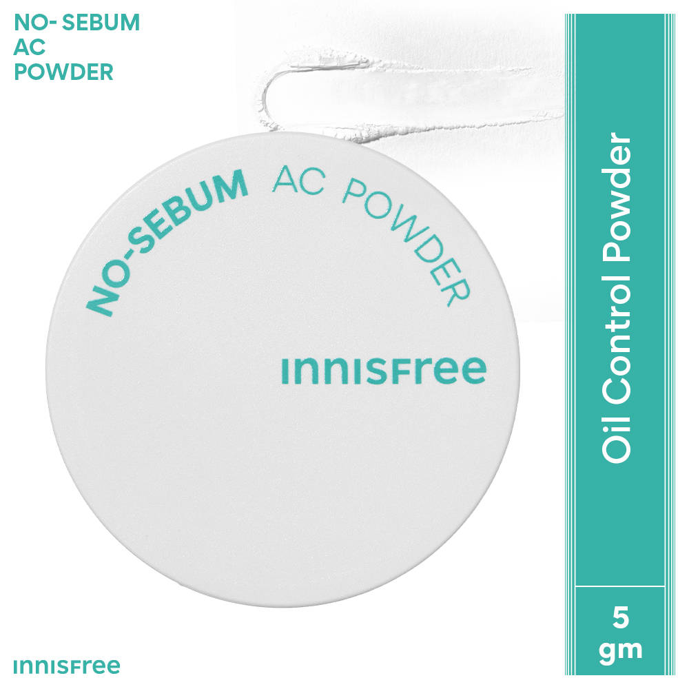 Innisfree No Sebum AC Powder With Matte Finish - Controls Excess Sebum