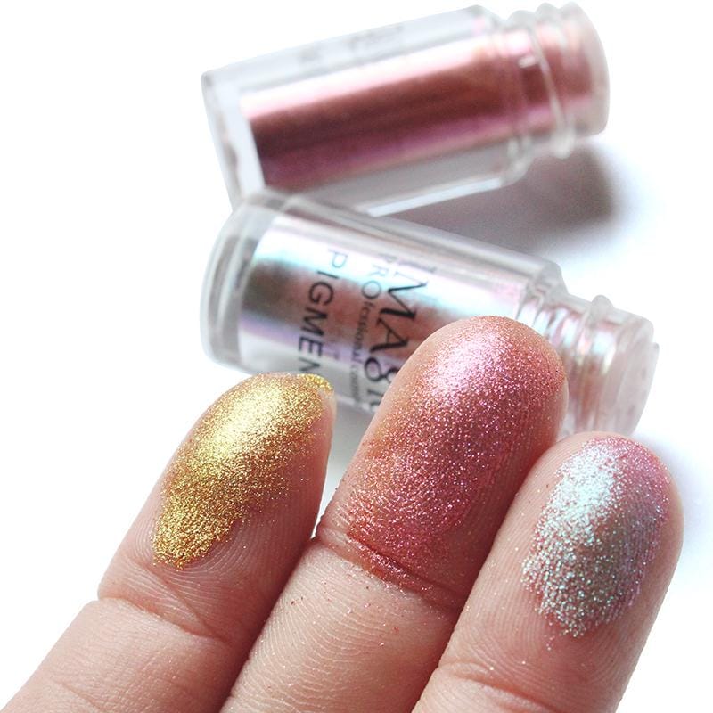 IMAGIC Glitter Eyeshadow Metallic Loose Powder Waterproof Pigments - (P1-Diamond White)