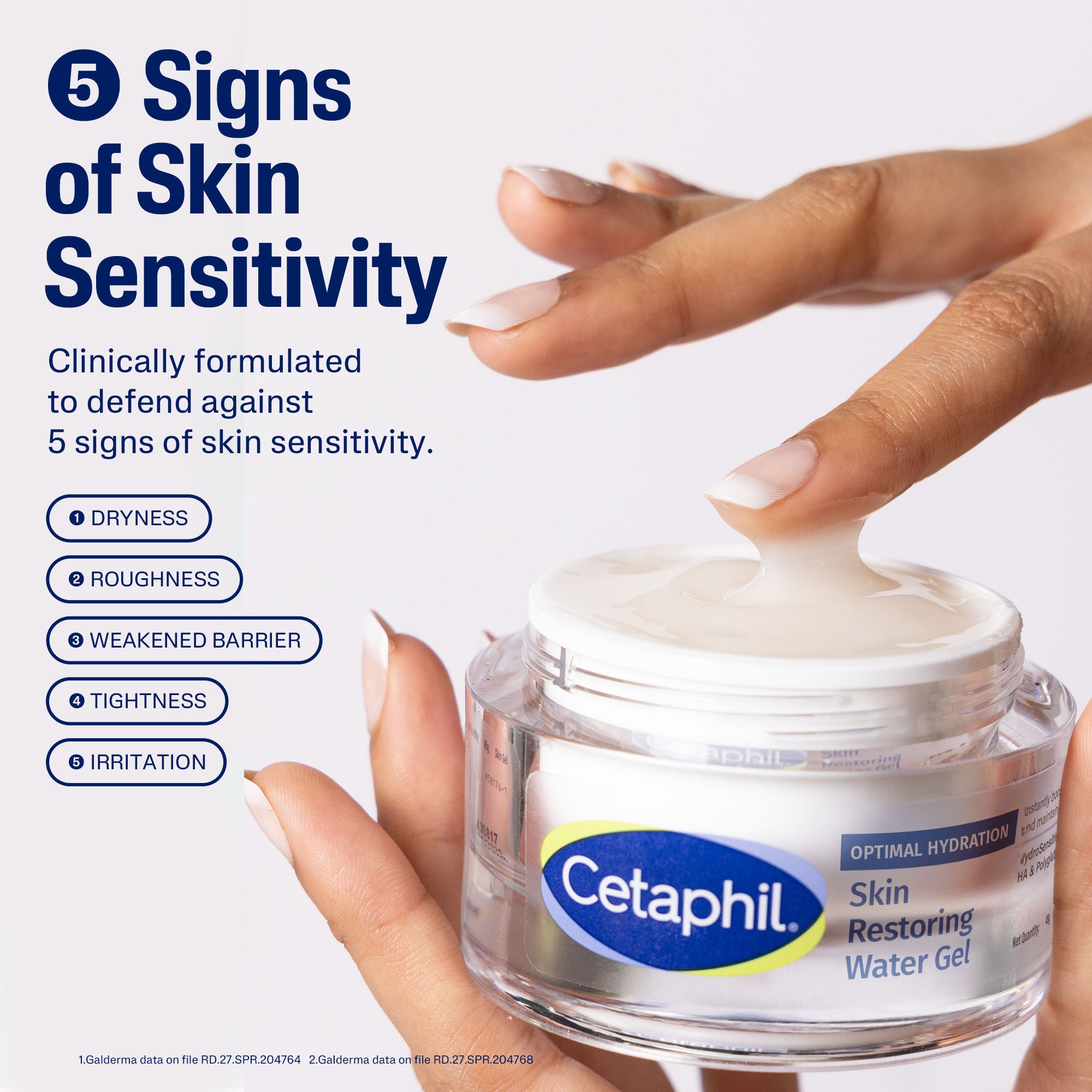 Cetaphil Optimal Hydration Restoring Water Gel (48g)