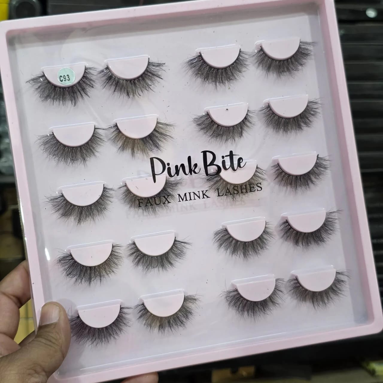 Pink Bite - Faux Mink Lashes