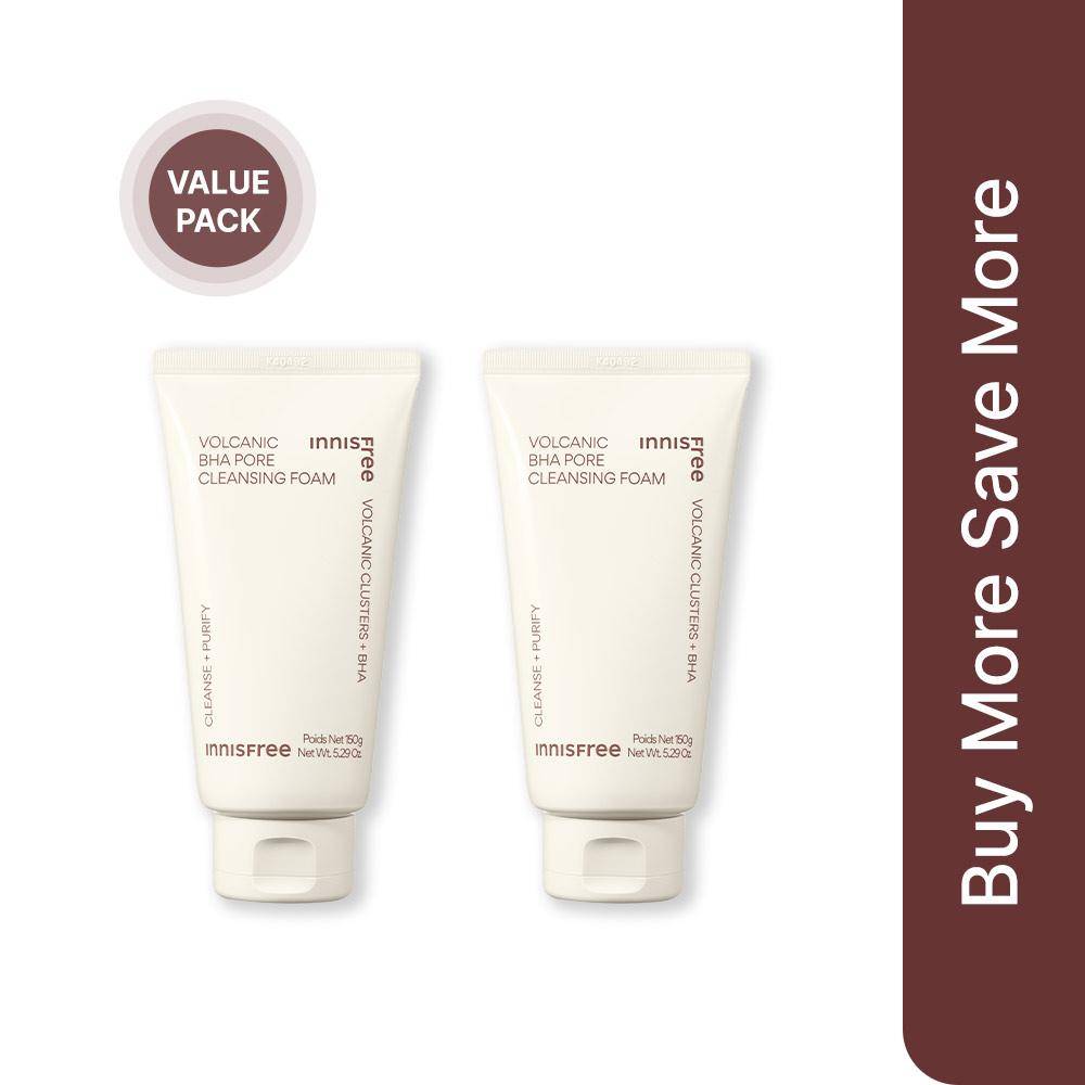 Innisfree Volcanic Cleansers - Pack Of 2