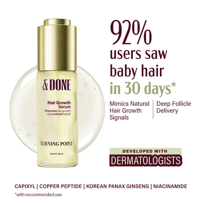 &Done Multi-Peptide Deep Absorbing Hair Growth Serum