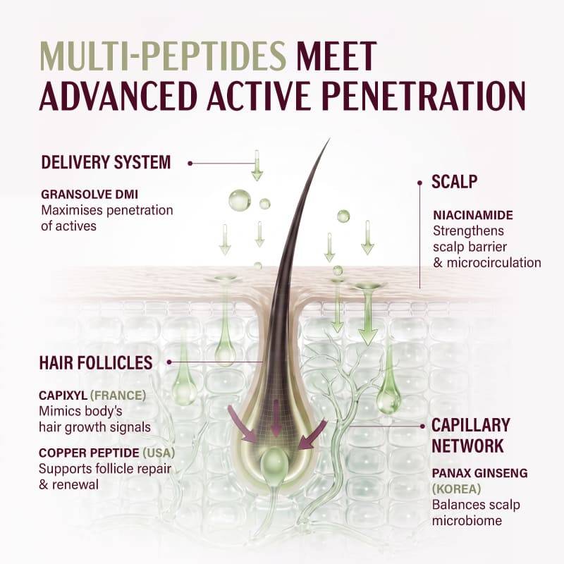 &Done Multi-Peptide Deep Absorbing Hair Growth Serum