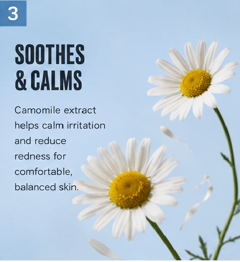 The Body Shop Camomile Jelly One-Step Cleanser refreshes and hydrates