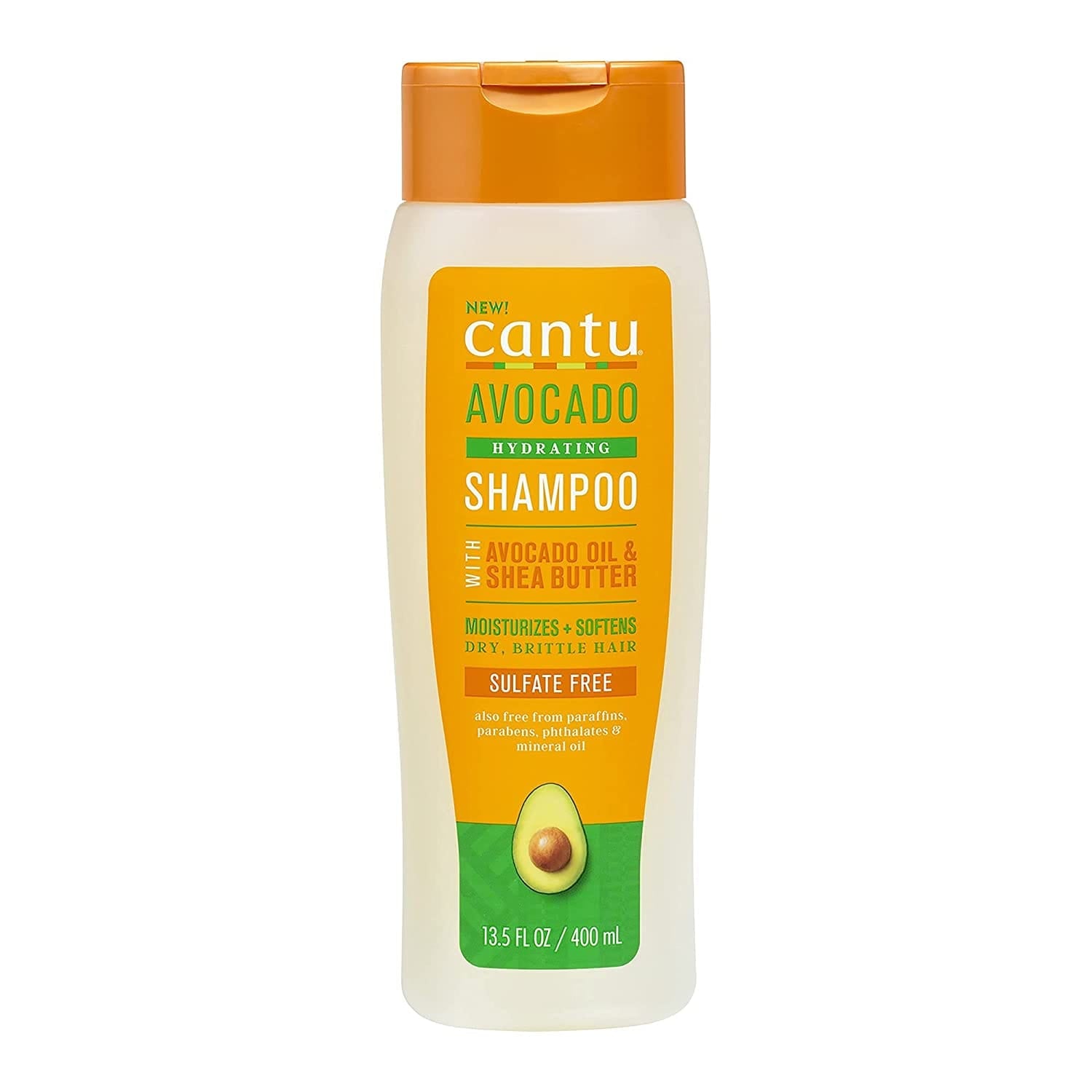 Cantu - Avocado Hydrating Shampoo With Avocado Oil & Shea Butter (400mL) - BEAUTY BRATS