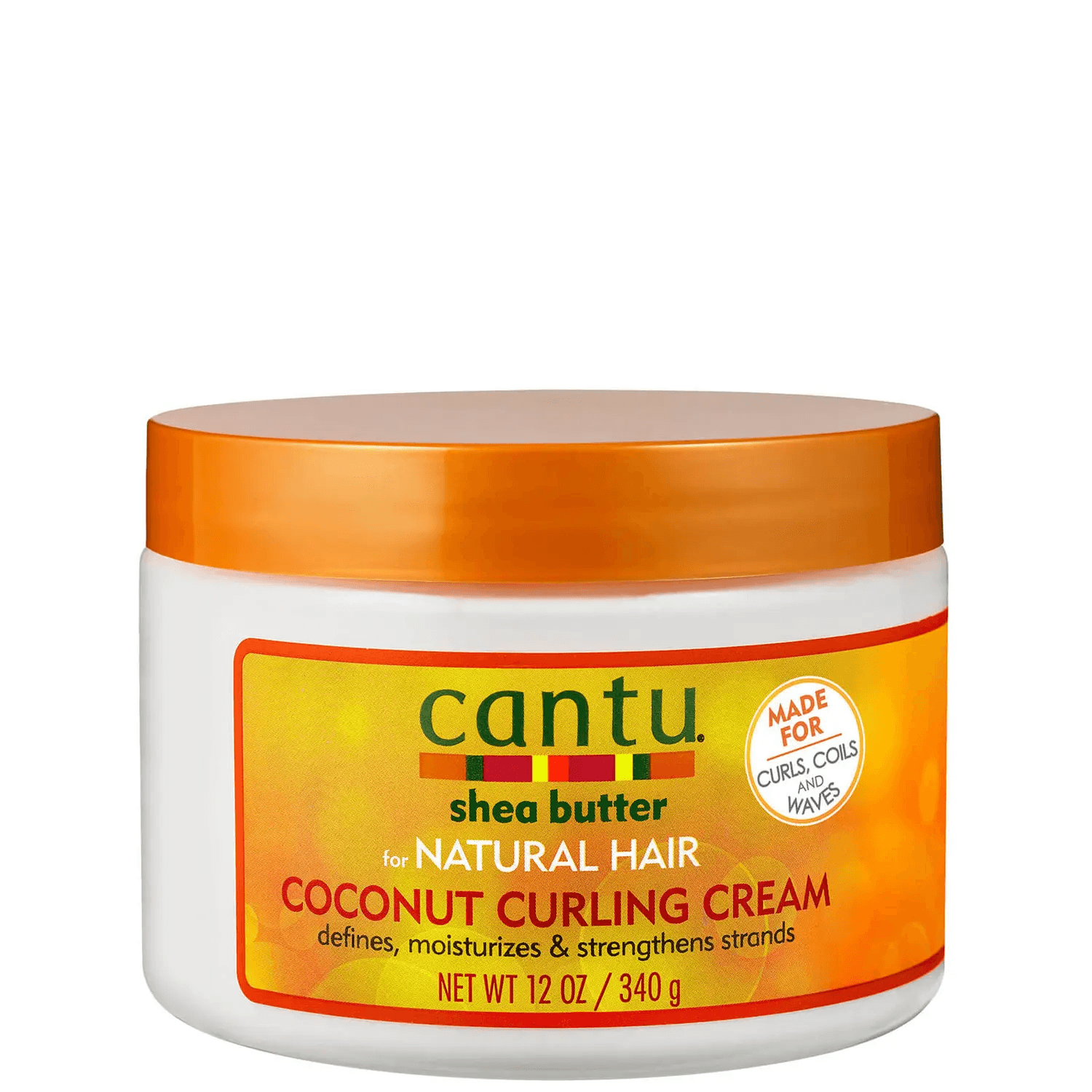 Cantu - Shea Butter for Natural Hair Coconut Curling Cream (340g) - BEAUTY BRATS