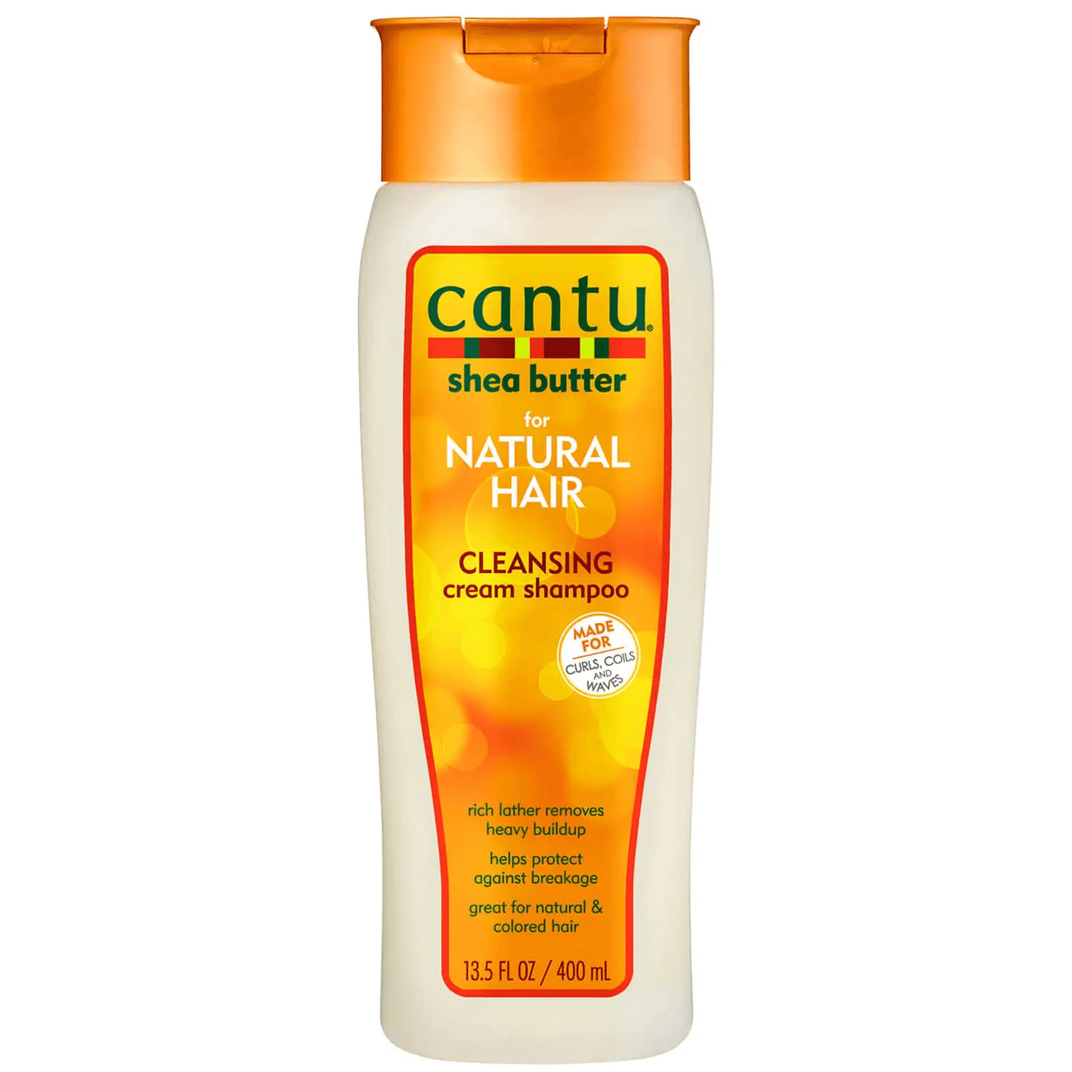 Cantu - Shea Butter for Natural Hair Sulfate - Free Cleansing Cream Shampoo (400mL) - BEAUTY BRATS