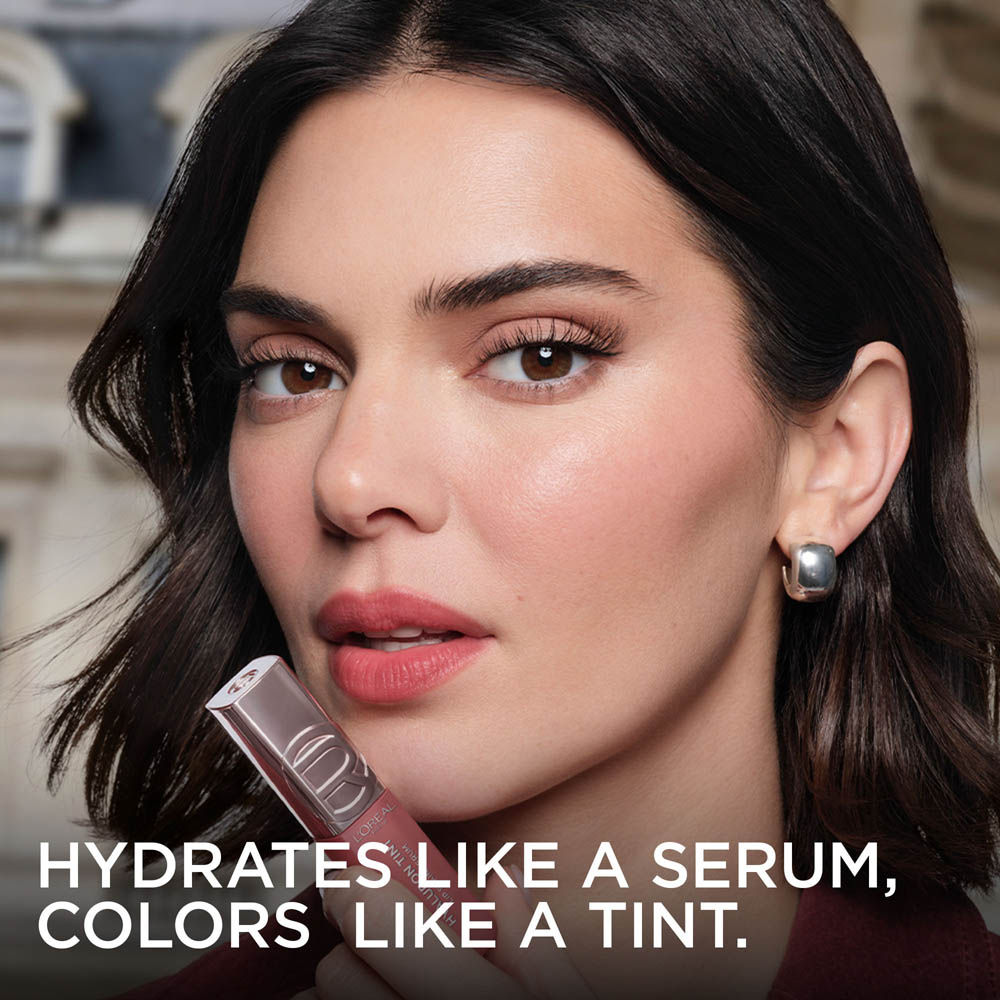 L'Oreal Paris Hyaluron Tint Lip Stain Serum Weightless Color - 485 Nude Espresso (5ml)