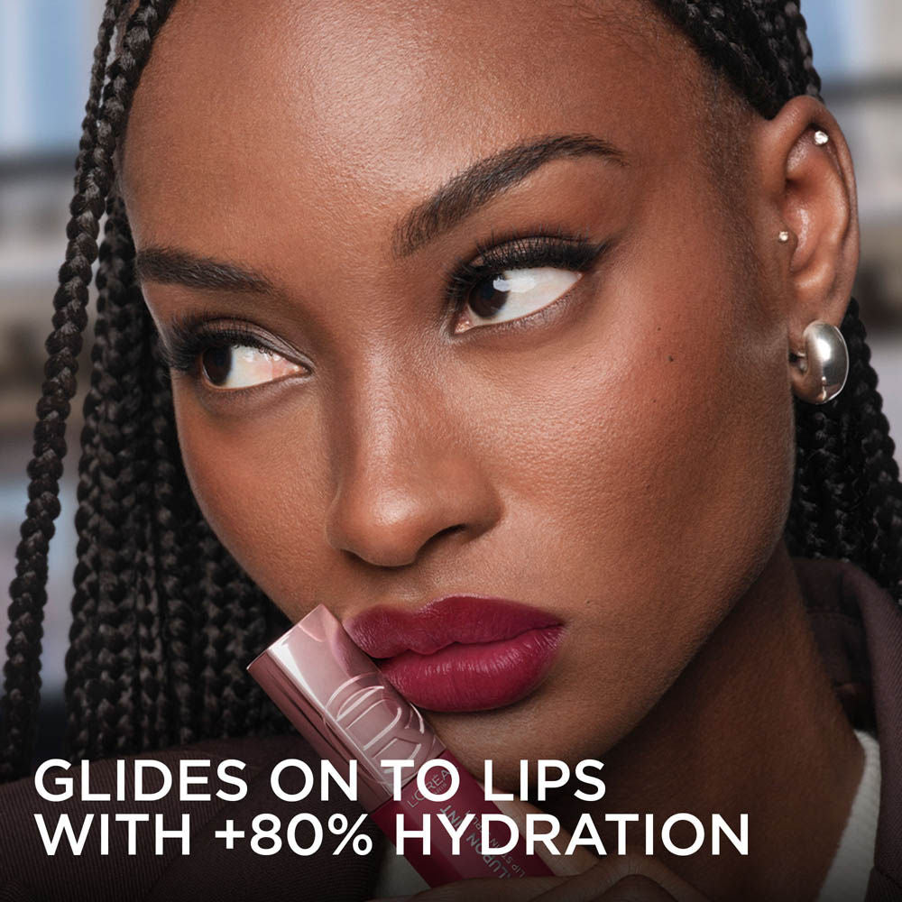 L'Oreal Paris Hyaluron Tint Lip Stain Serum Weightless Color - 485 Nude Espresso (5ml)