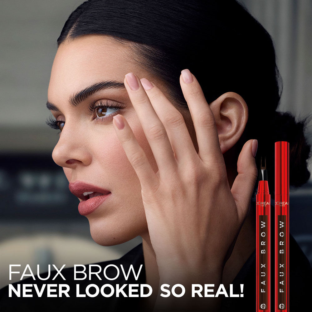 L'Oreal Paris Infaillible Faux Brow Eyebrow Pen For Natural & Full Brows - Dark Brunette (1ml)
