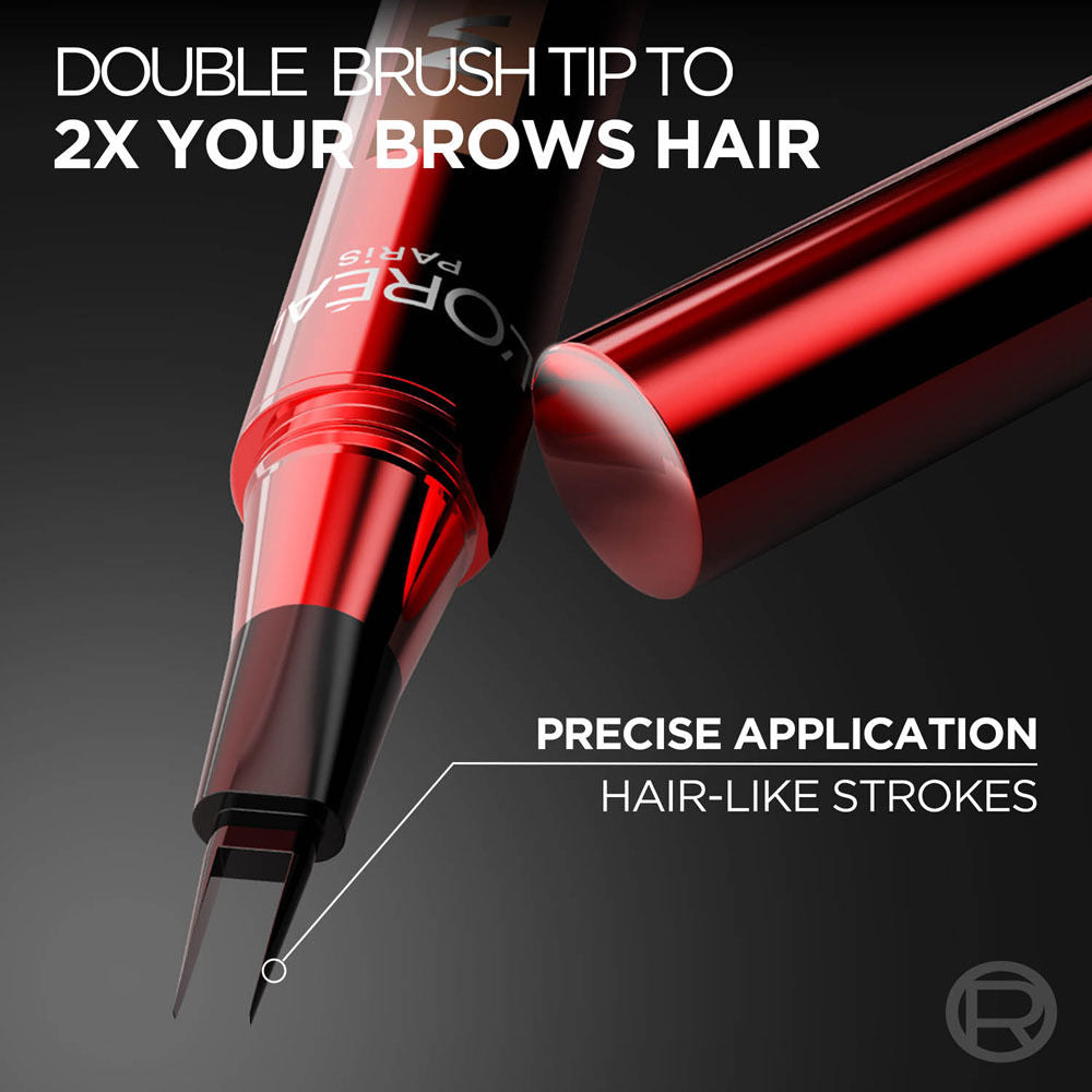 L'Oreal Paris Infaillible Faux Brow Eyebrow Pen For Natural & Full Brows - Dark Brunette (1ml)