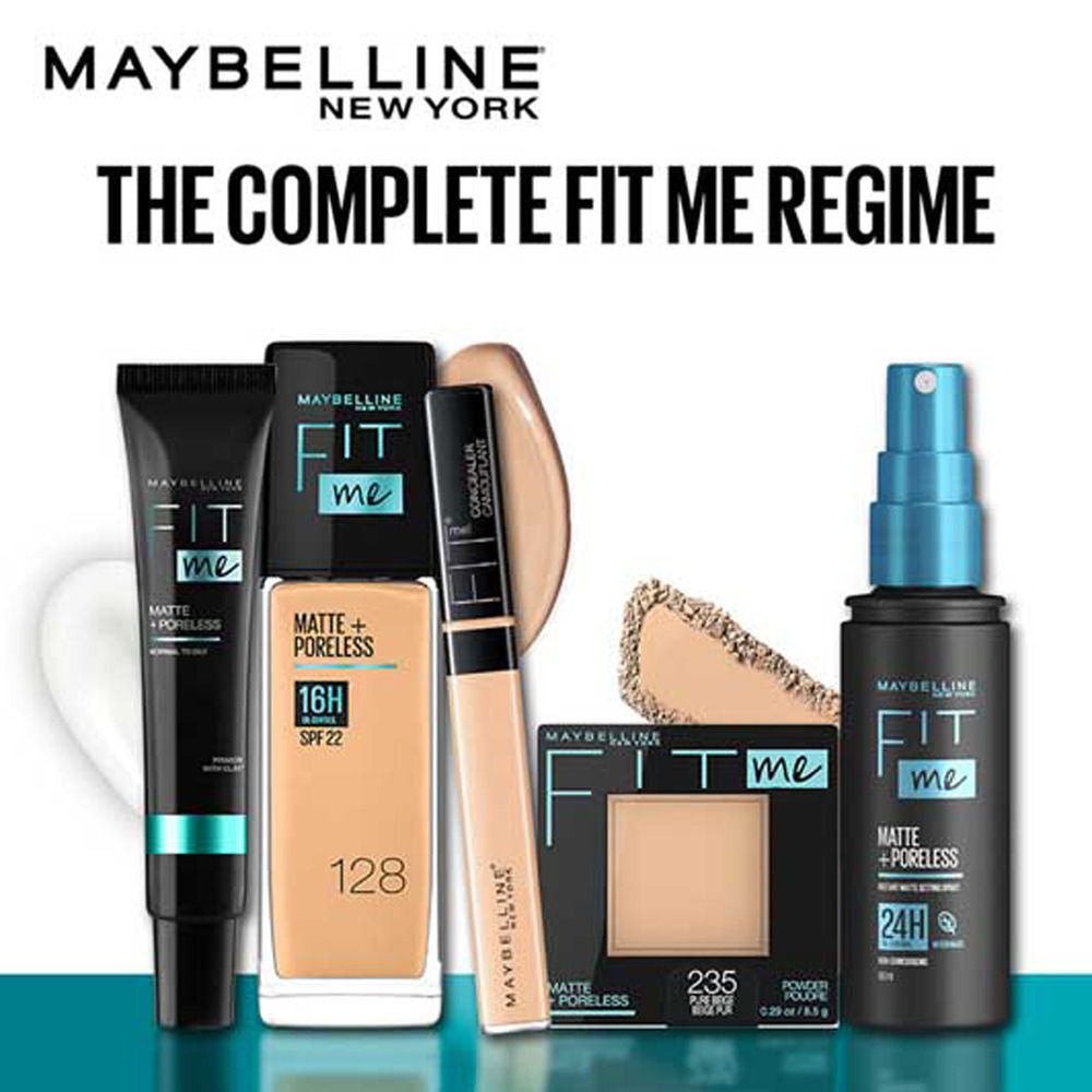 Maybelline New York Fit Me Matte + Poreless Pressed Powder, Lightweight - Sun Beige 310 (8.5gms)