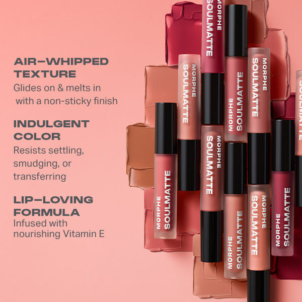 MORPHE Soulmatte Velvet Lip Mousse - Whipped (3.8ml)