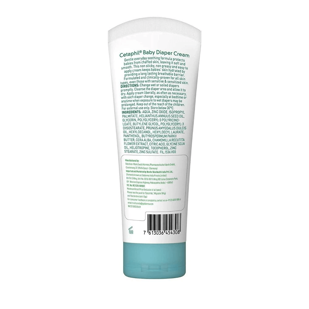 Cetaphil - Baby Diaper Cream (70g) - BEAUTY BRATS