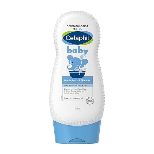 Cetaphil - Baby Shampoo & Wash, White, Chamomile (230ml) - BEAUTY BRATS