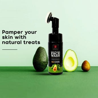 Zobha - Avocado and Alovera Foaming Face Wash (150ml)