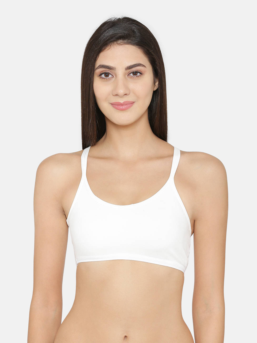 Abelino Pack of 2 Stylist Back Cotton Bras - Multi-Color (34B) · 34B
