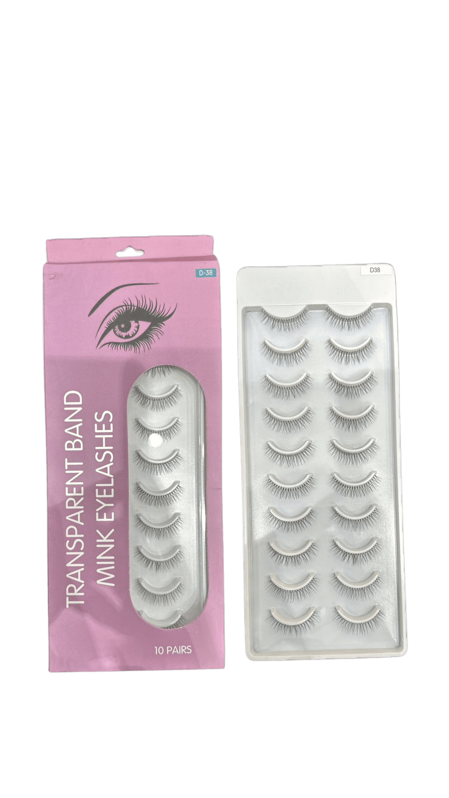 Transparent Band Mink Eyelashes