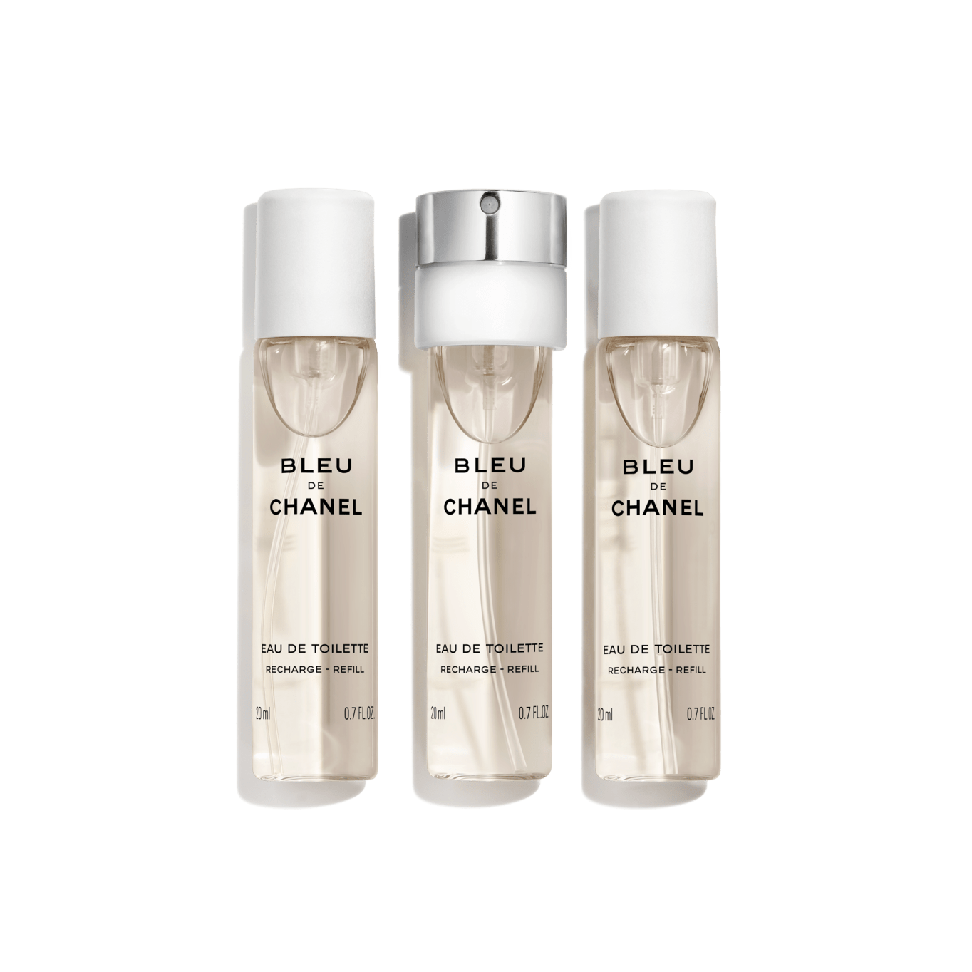 CHANEL BLEU DE CHANEL Eau de Toilette Refill 3x20ml