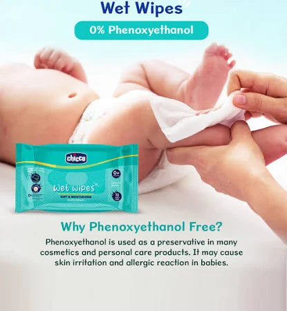 Chicco - Soft & Moisturizing Wet Wipes ( 72 Count)