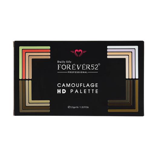 Forever 52 - 16 COLOR CAMOUFLAGE HD PALETTE - CHP001
