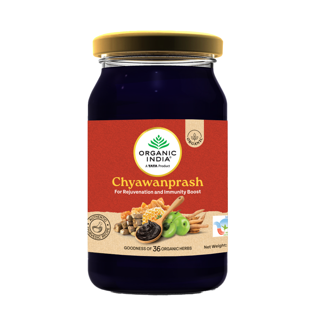 Organic India Chyawanprash 500 g front jar