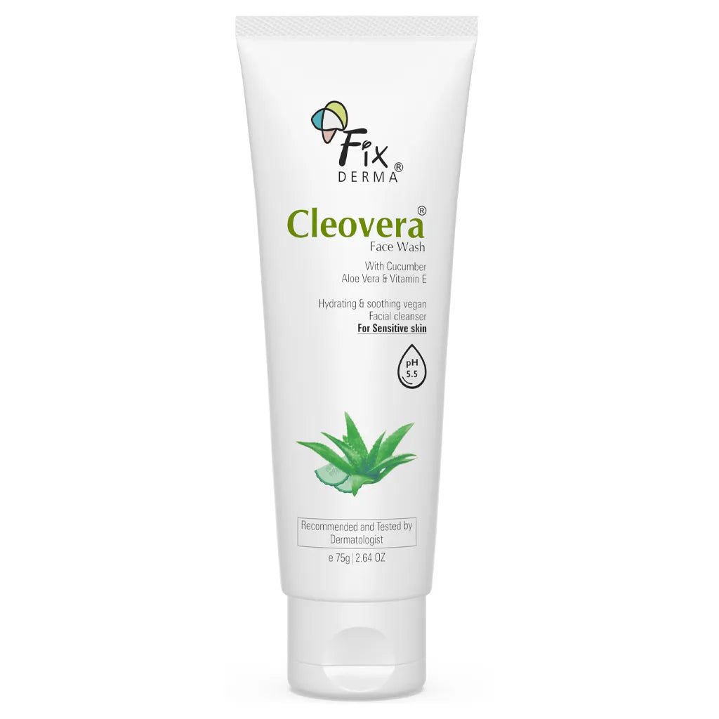Fix Derma - Cleovera & Cucumber Face Wash (75g)