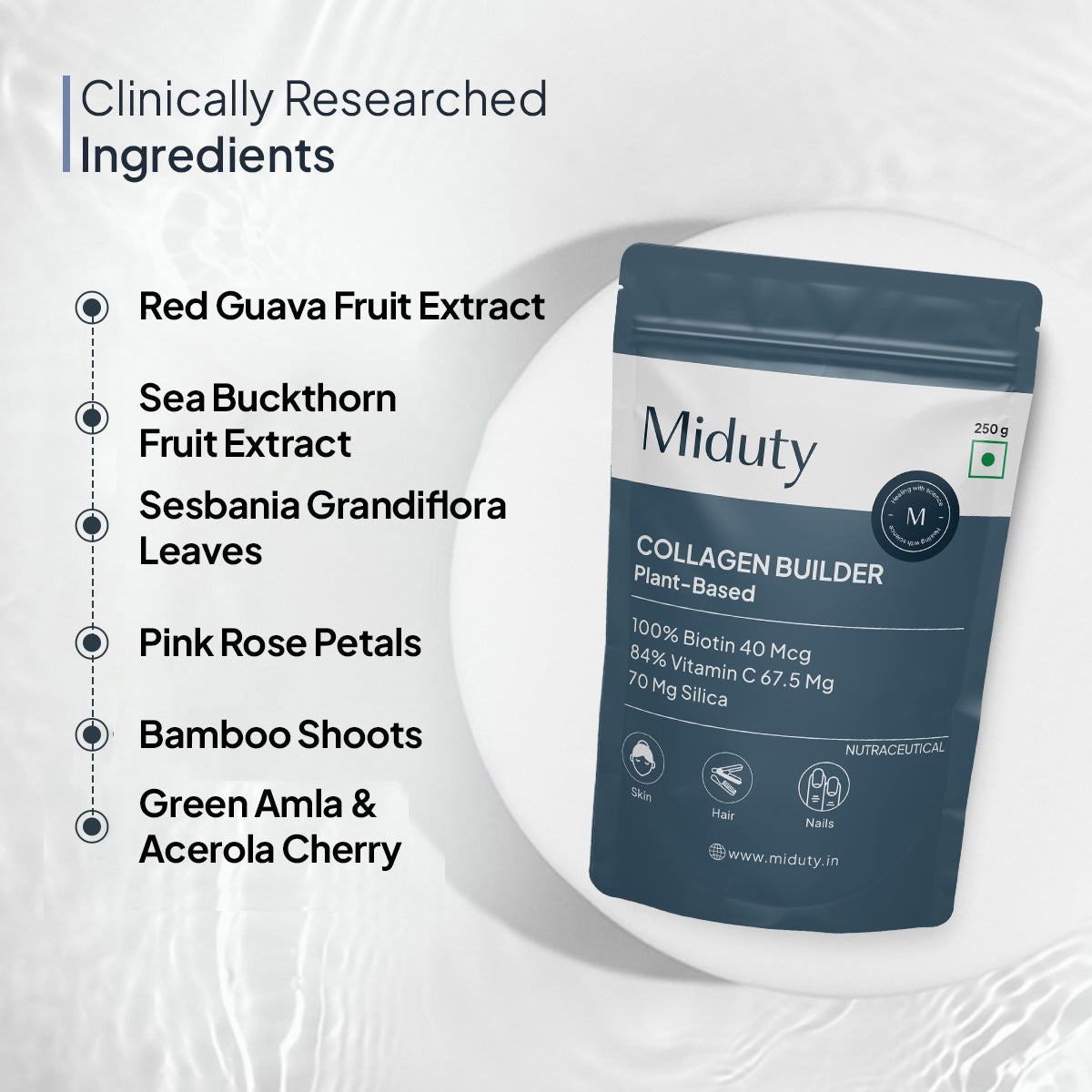 Miduty Plant Based Collagen Builder