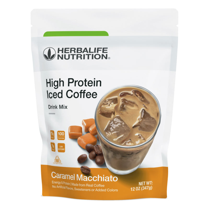 Herbalife High Protein Iced Coffee: Caramel Macchiato 347g